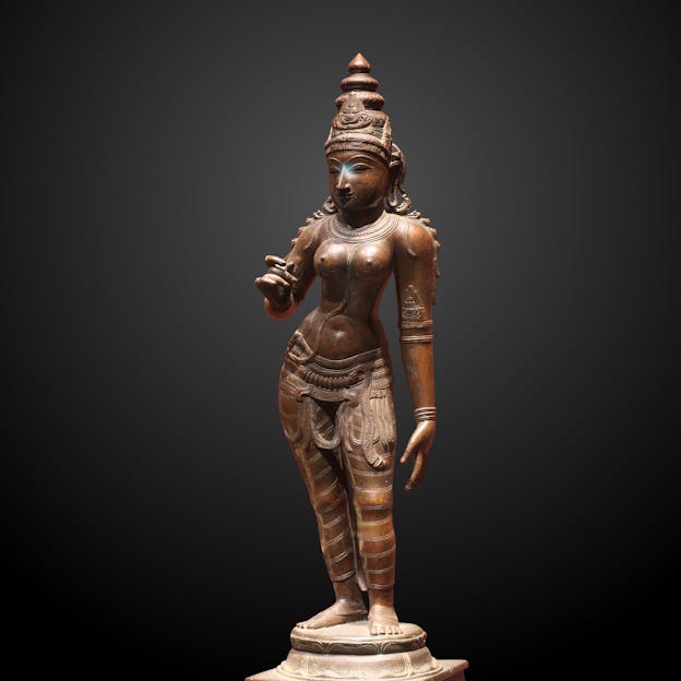 Bronze Statue of Parvati, 16th century